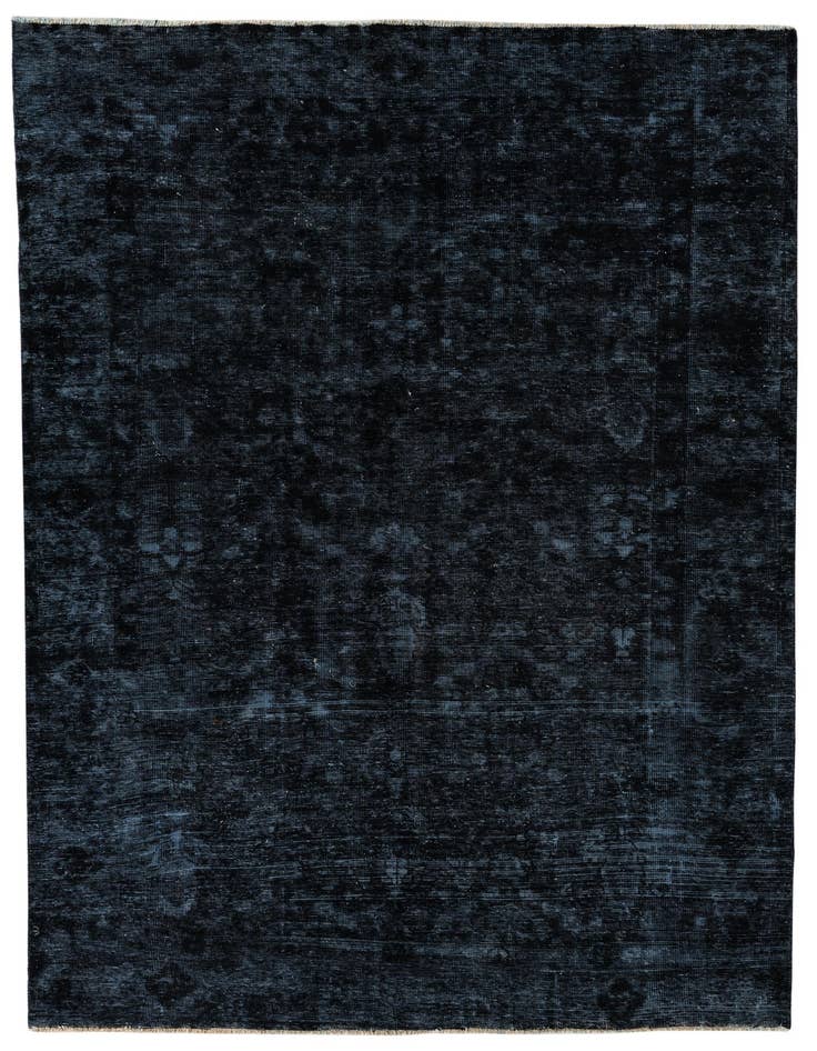 Detail image of 6' 5 x 9' 2 Hand Knotted Ultra Vintage Persian Wool Rug