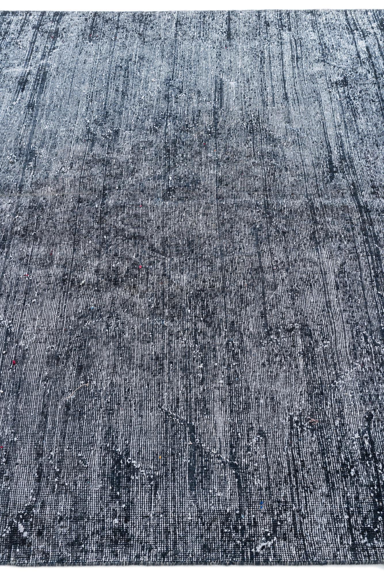 5' 9 x 8' 3 Hand Knotted Ultra Vintage Persian Wool Rug