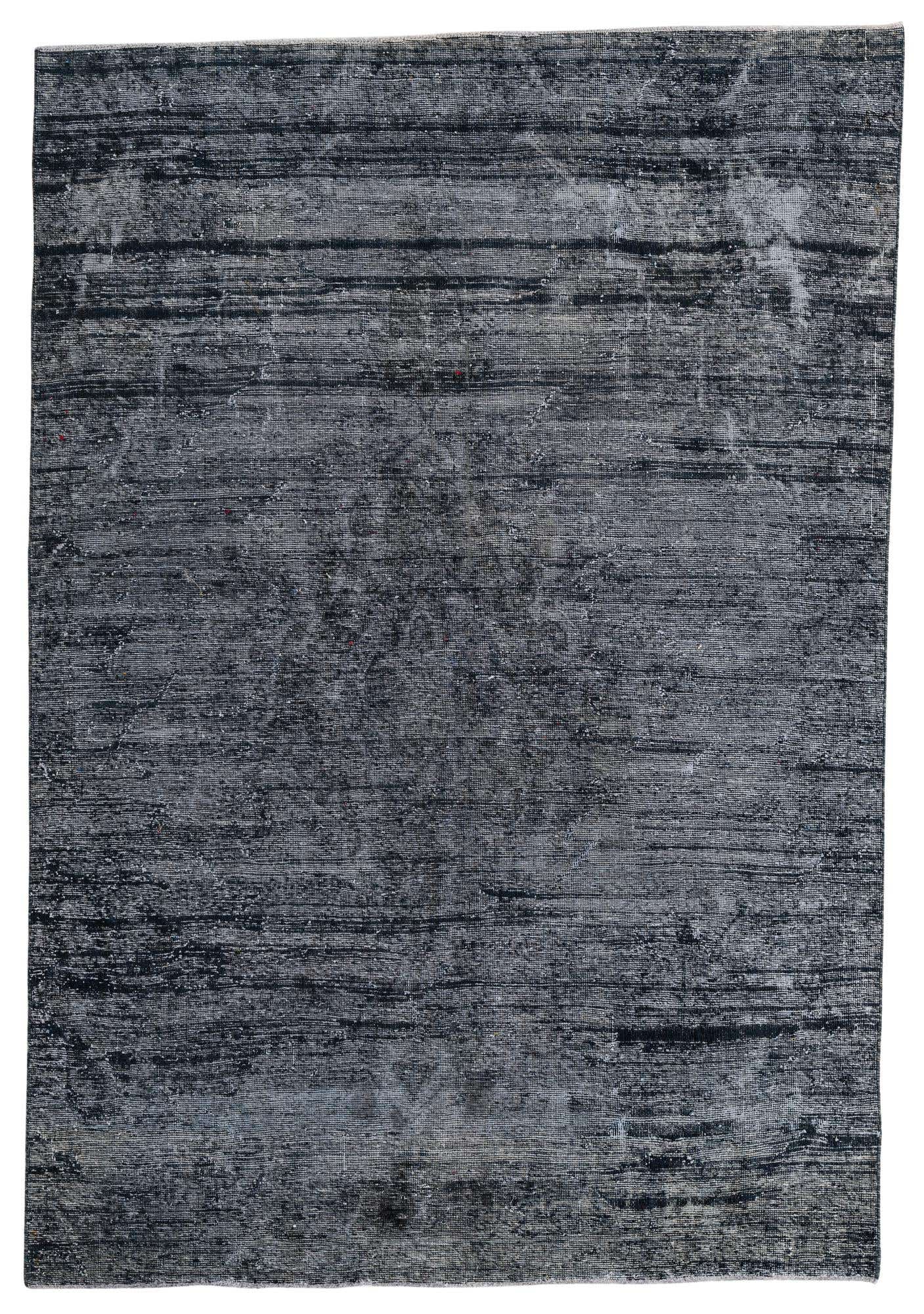 5' 9 x 8' 3 Hand Knotted Ultra Vintage Persian Wool Rug