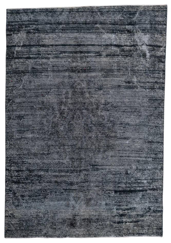 Detail image of 5' 9 x 8' 3 Hand Knotted Ultra Vintage Persian Wool Rug