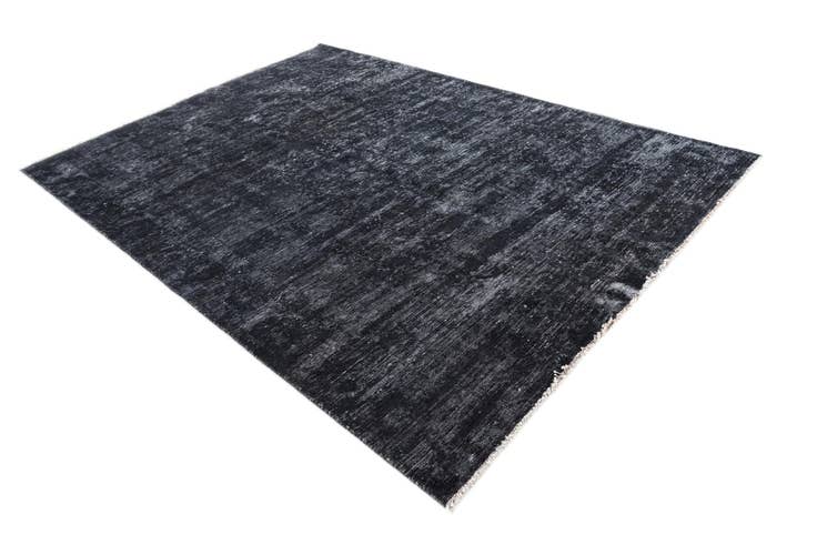 Detail image of 6' 2 x 8' 8 Hand Knotted Ultra Vintage Persian Wool Rug