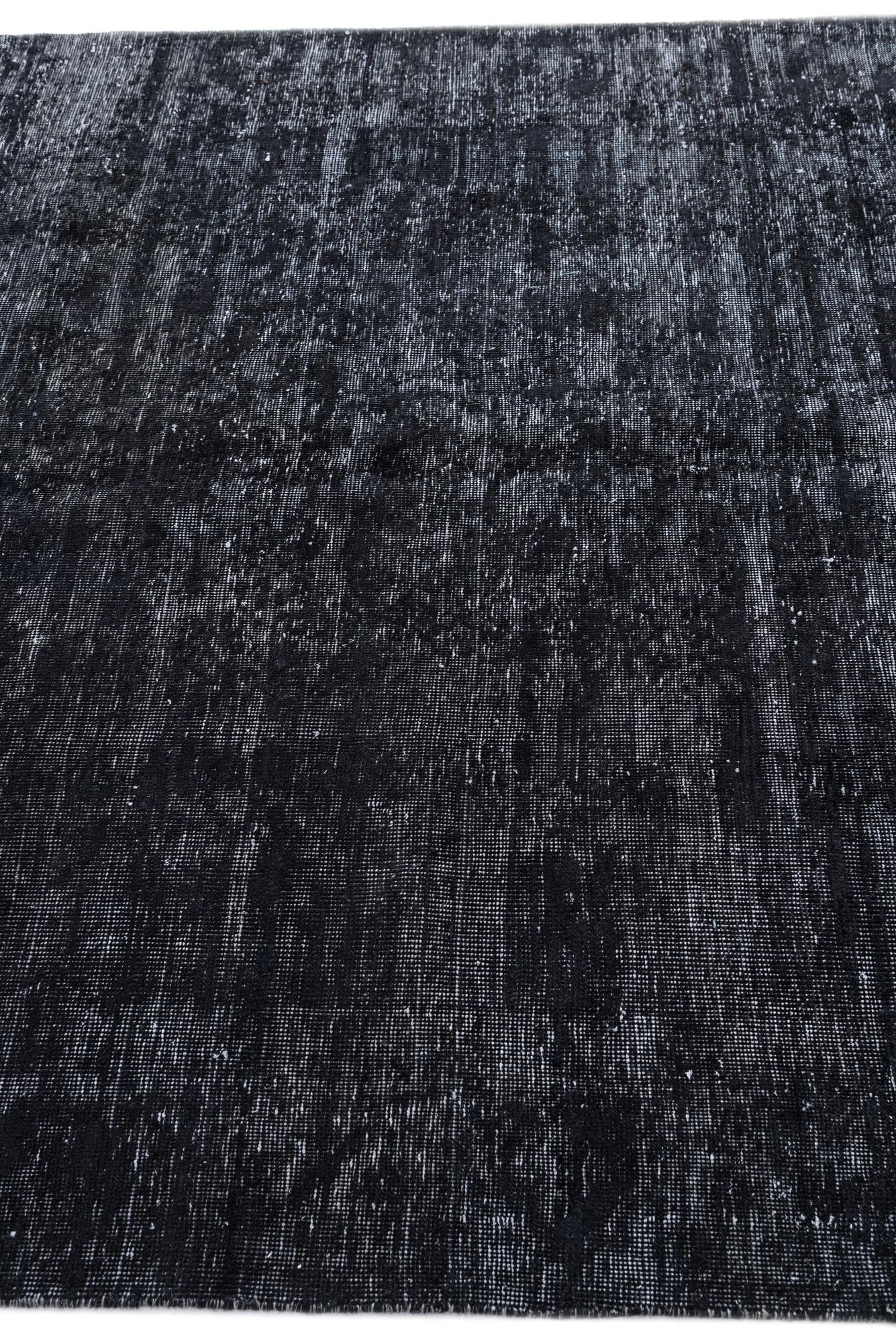 6' 2 x 8' 8 Hand Knotted Ultra Vintage Persian Wool Rug