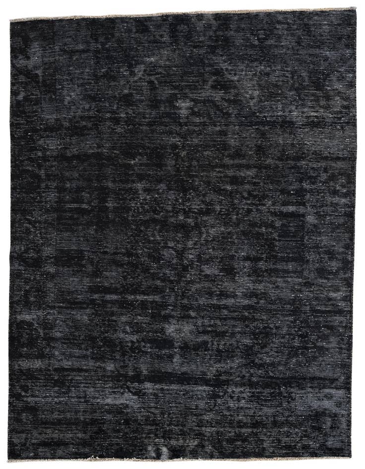 Detail image of 6' 2 x 8' 8 Hand Knotted Ultra Vintage Persian Wool Rug