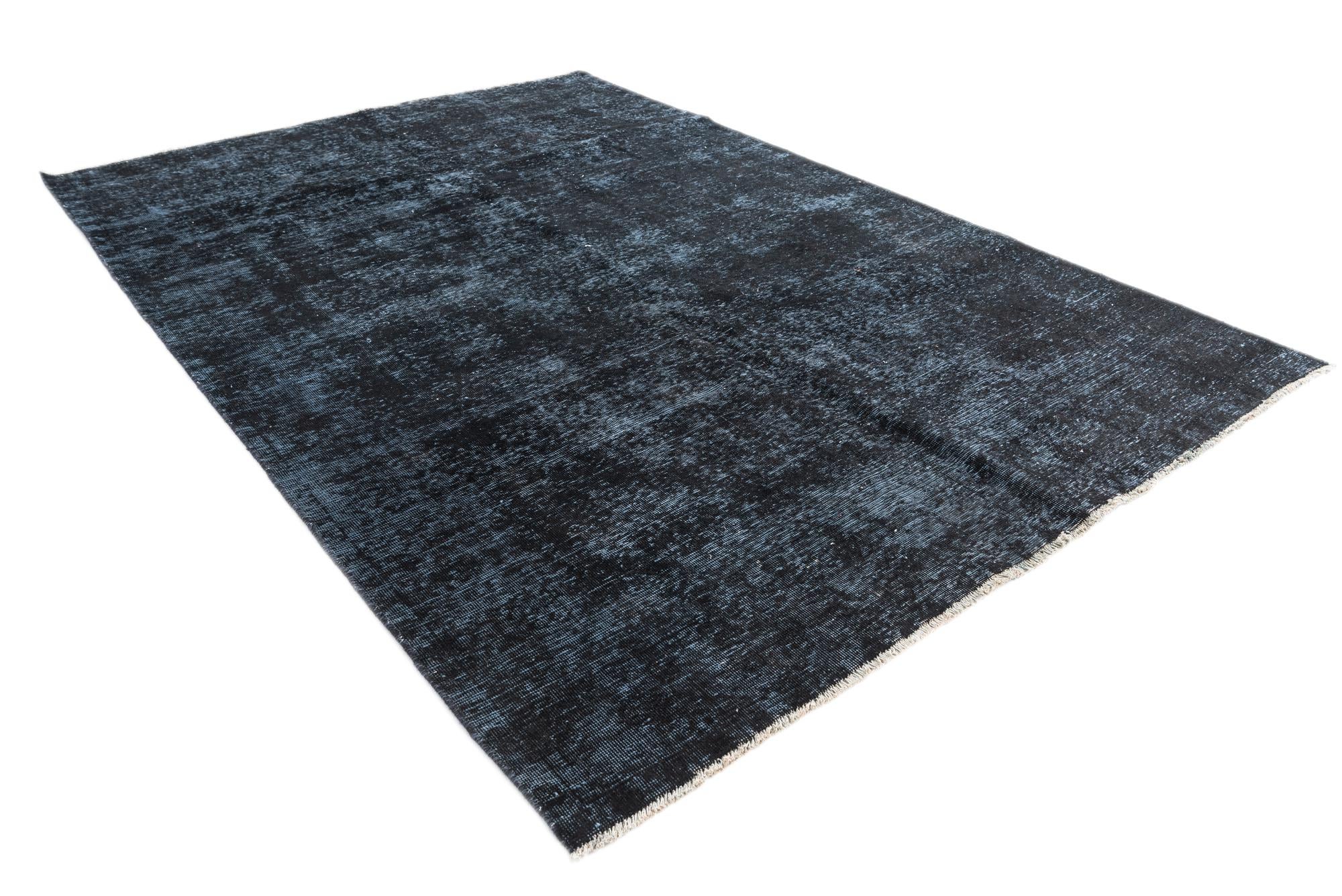 6' 5 x 9' 6 Hand Knotted Ultra Vintage Persian Wool Rug