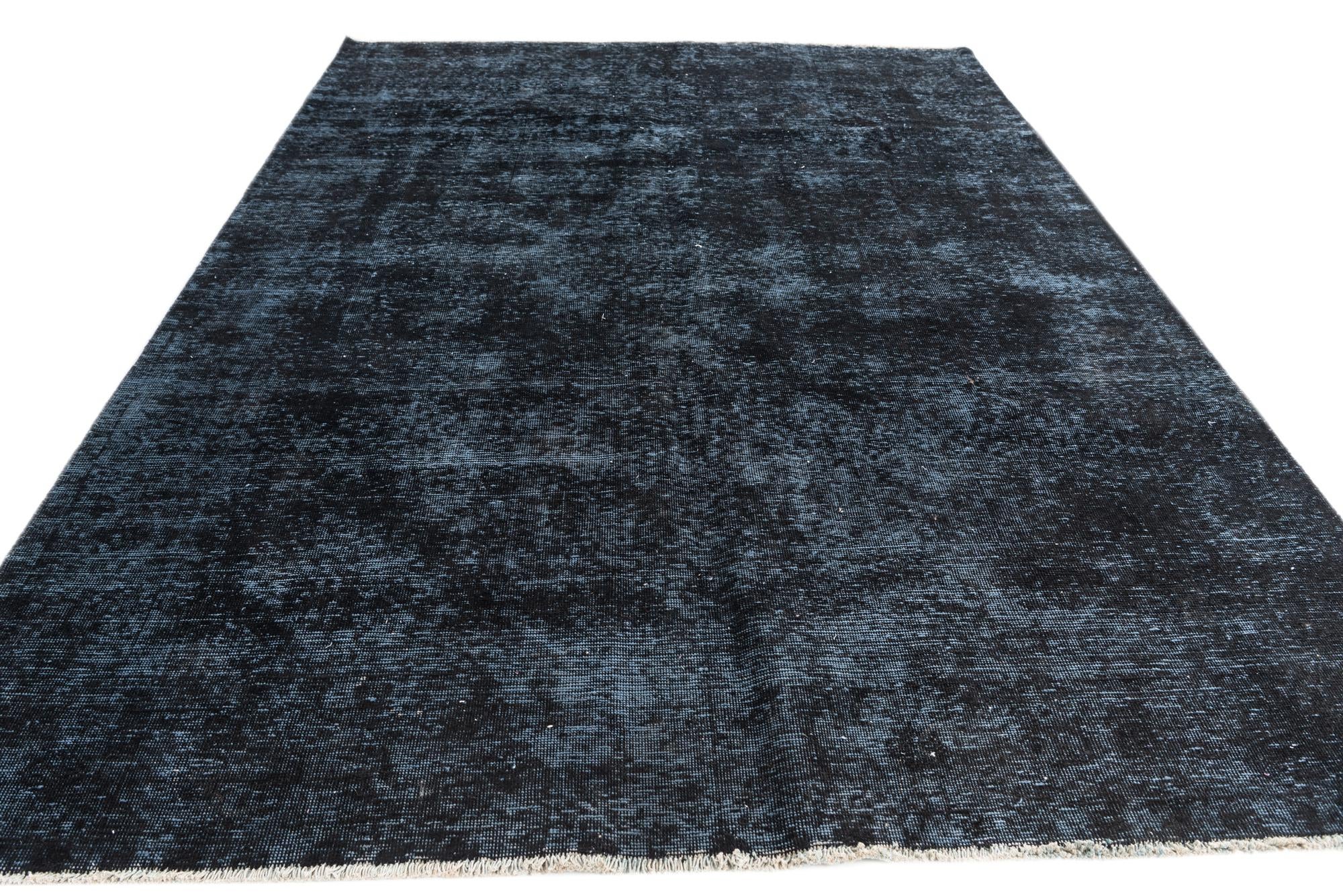 6' 5 x 9' 6 Hand Knotted Ultra Vintage Persian Wool Rug