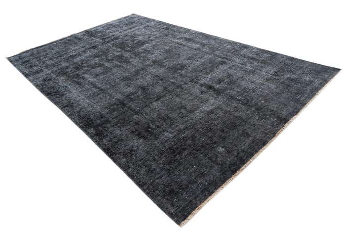 6' 5 x 10' Hand Knotted Ultra Vintage Persian Wool Rug