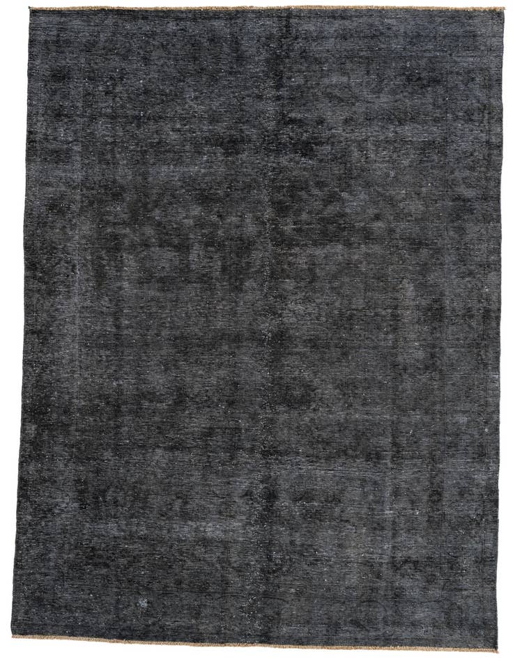 Detail image of 6' 5 x 10' Hand Knotted Ultra Vintage Persian Wool Rug