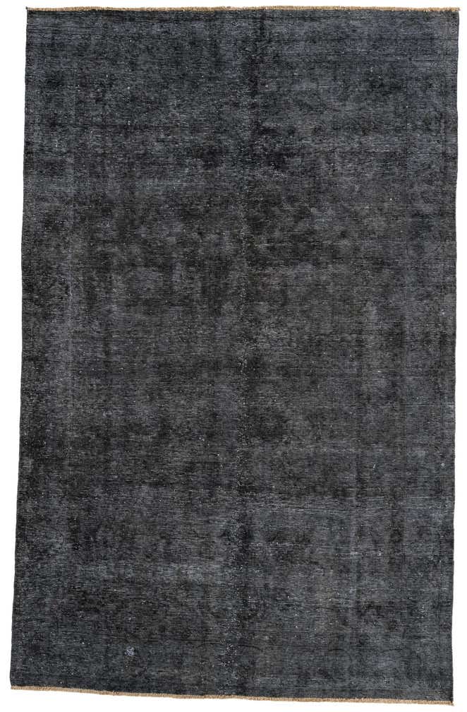 6' 5 x 10' Hand Knotted Ultra Vintage Persian Wool Rug