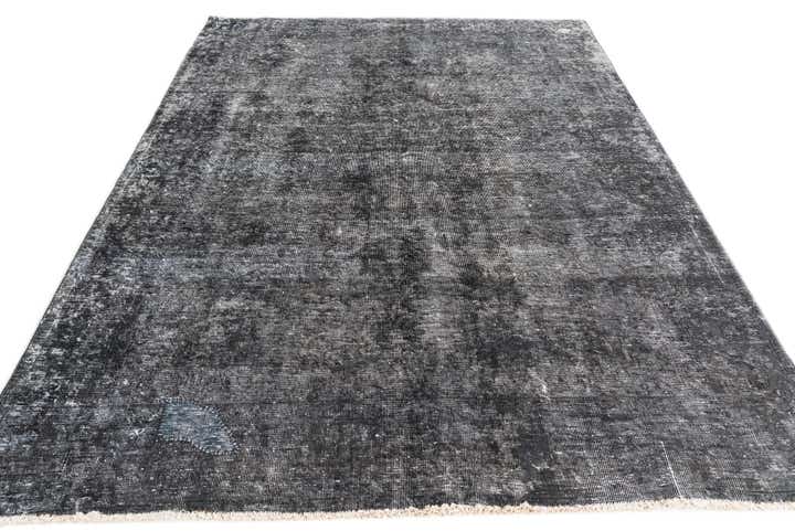6' 4 x 8' 7 Hand Knotted Ultra Vintage Persian Wool Rug