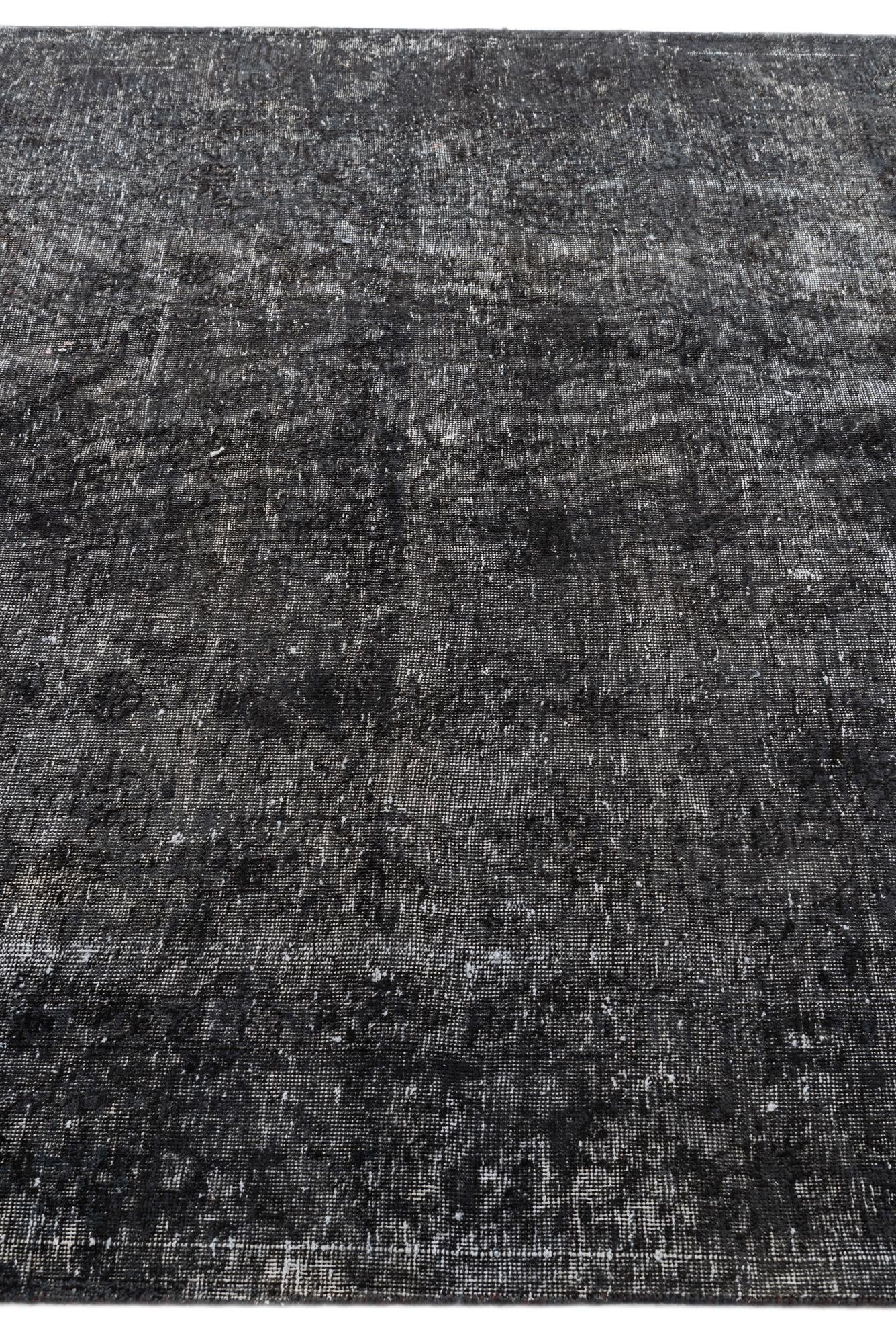 6' 4 x 8' 7 Hand Knotted Ultra Vintage Persian Wool Rug