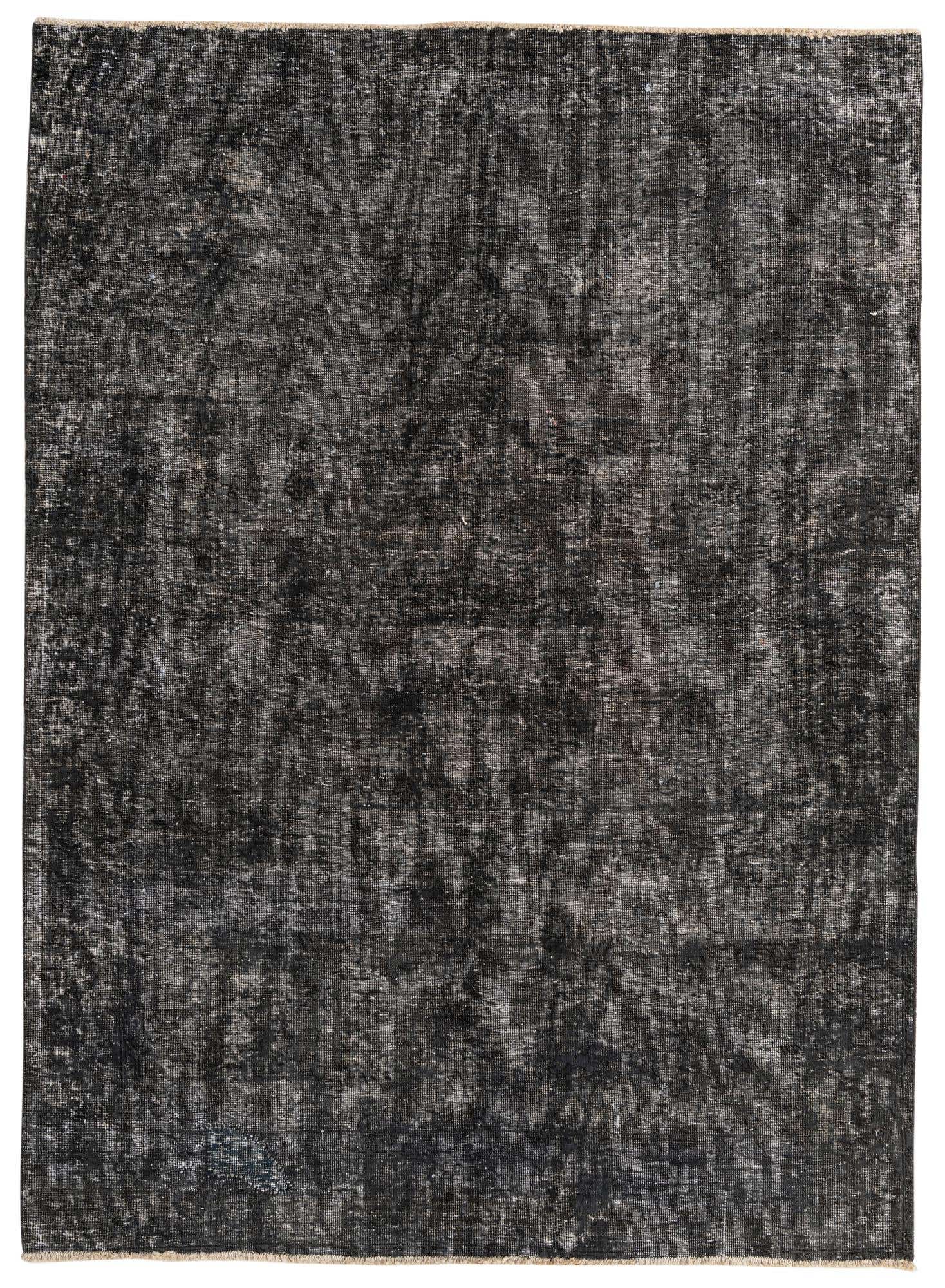 6' 4 x 8' 7 Hand Knotted Ultra Vintage Persian Wool Rug