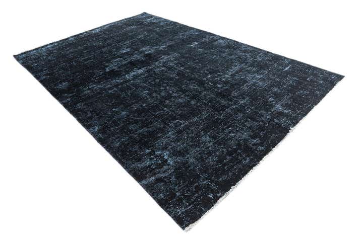 6' 4 x 9' 5 Hand Knotted Ultra Vintage Persian Wool Rug