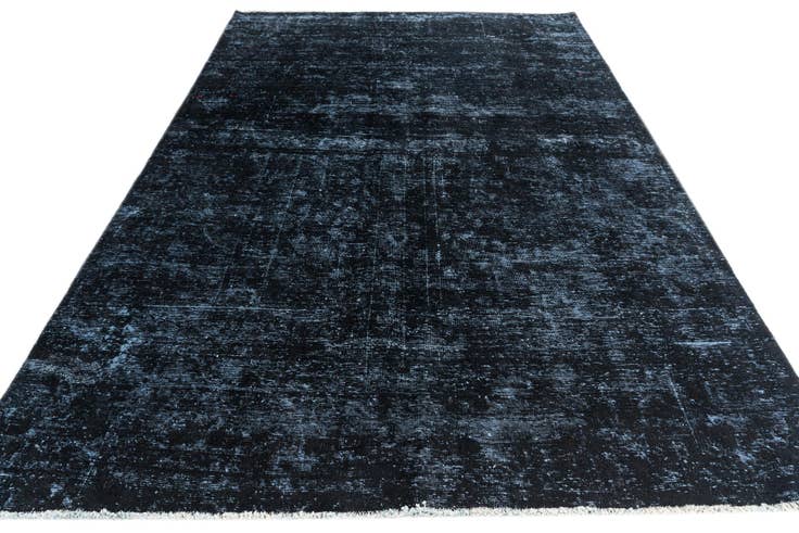 Detail image of 6' 4 x 9' 5 Hand Knotted Ultra Vintage Persian Wool Rug