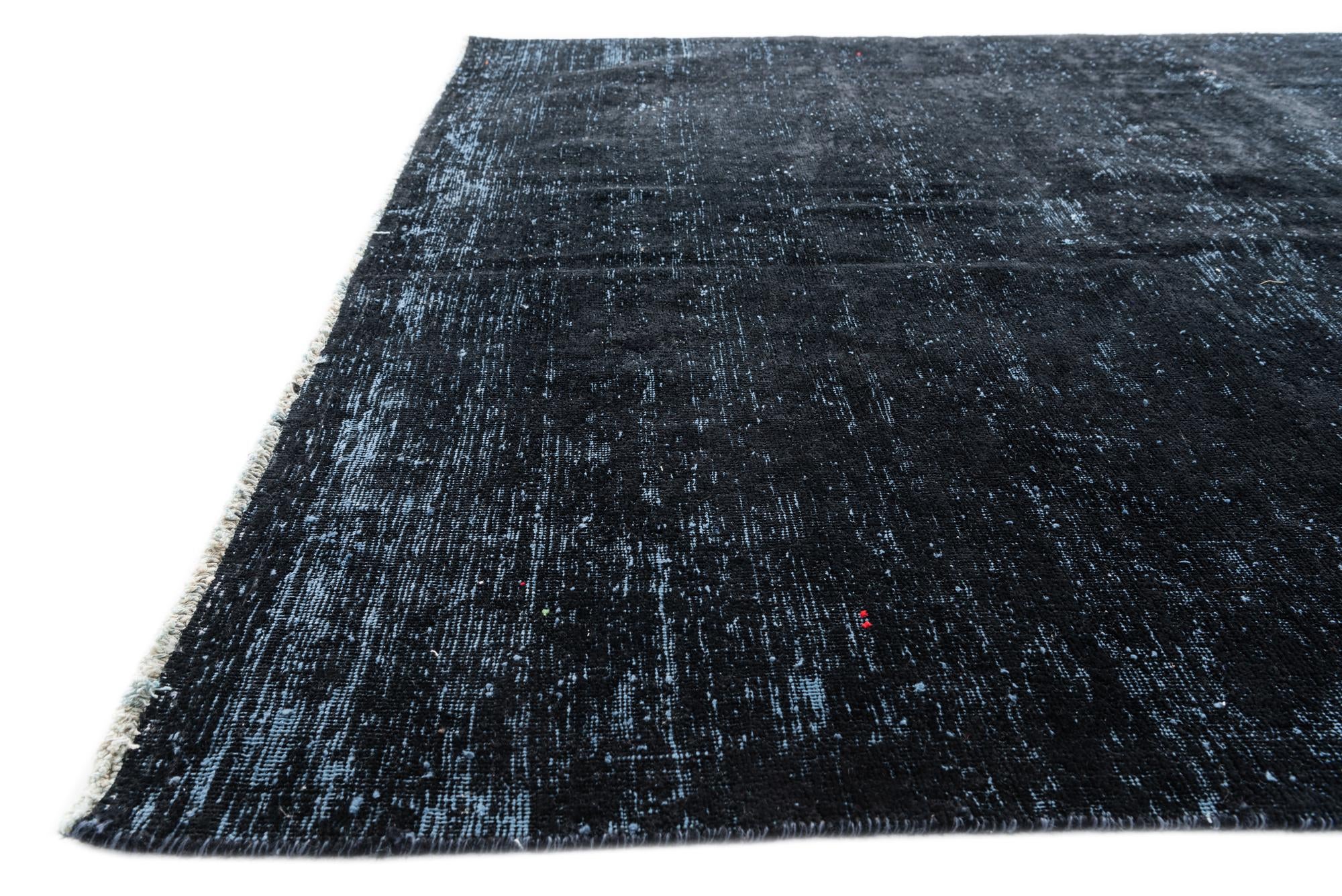 6' 4 x 9' 5 Hand Knotted Ultra Vintage Persian Wool Rug