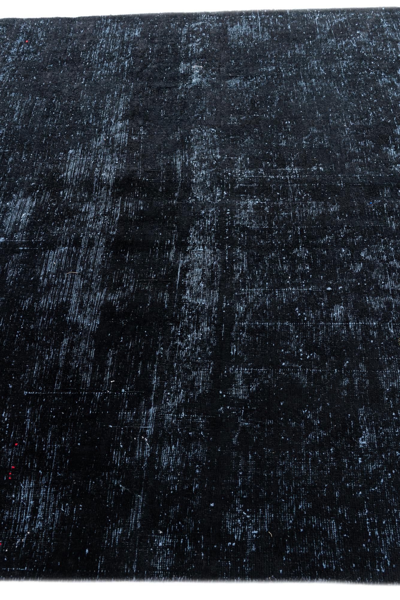 6' 4 x 9' 5 Hand Knotted Ultra Vintage Persian Wool Rug