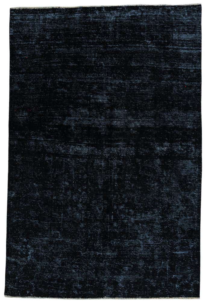 6' 4 x 9' 5 Hand Knotted Ultra Vintage Persian Wool Rug