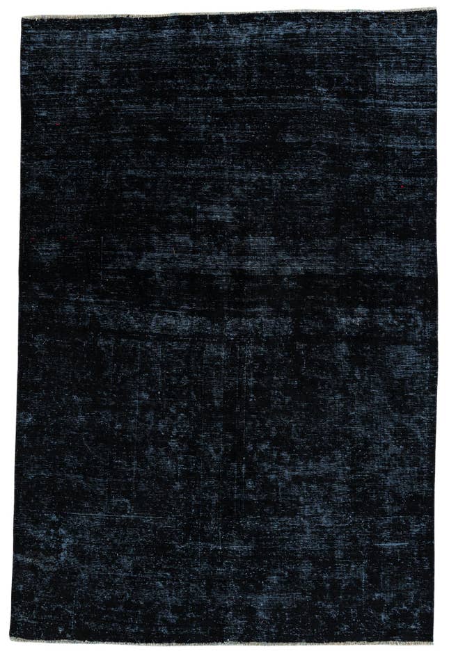 Detail image of 6' 4 x 9' 5 Hand Knotted Ultra Vintage Persian Wool Rug