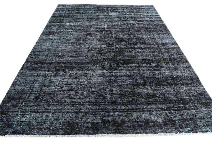 6' 3 x 9' Hand Knotted Ultra Vintage Persian Wool Rug