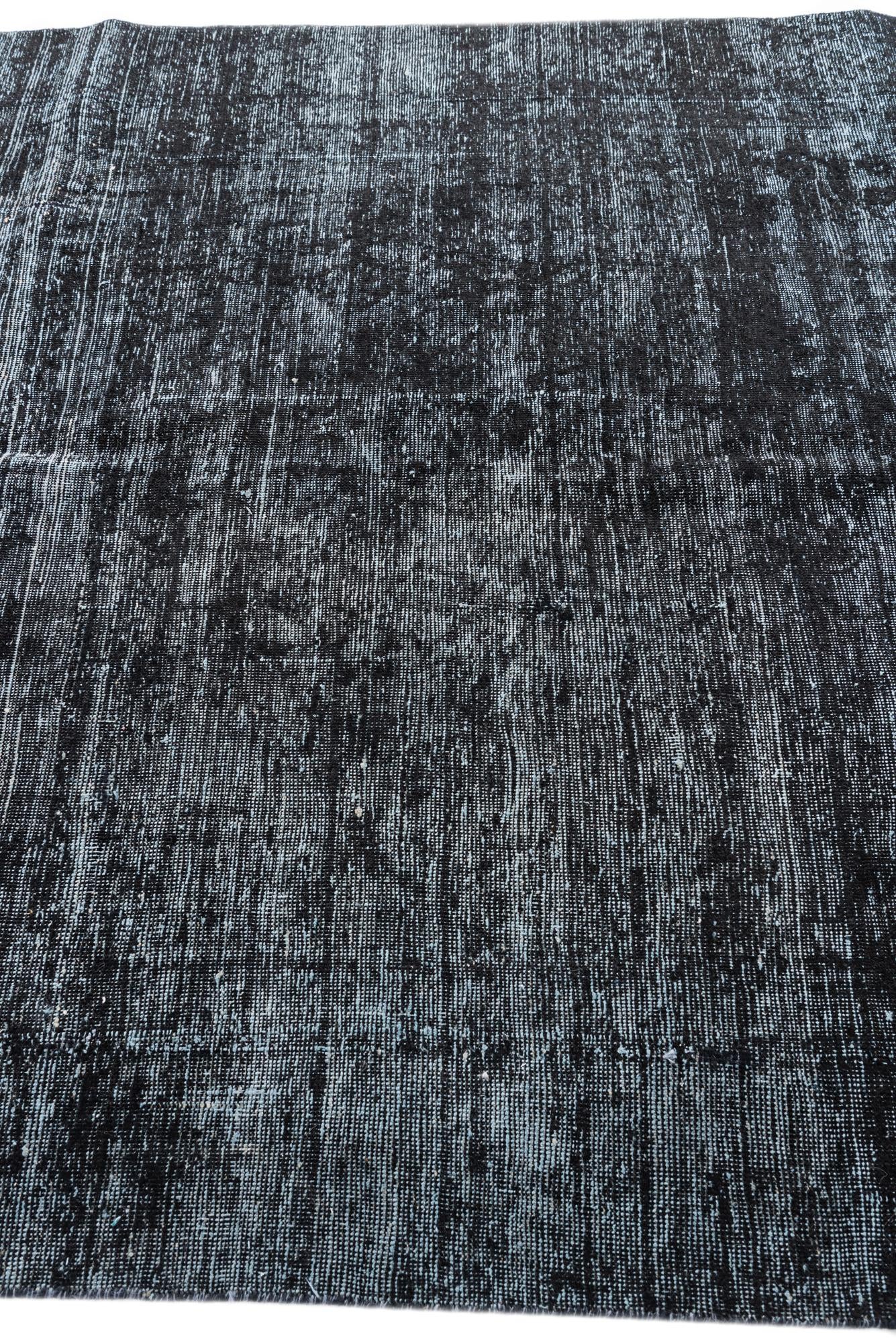 6' 3 x 9' Hand Knotted Ultra Vintage Persian Wool Rug