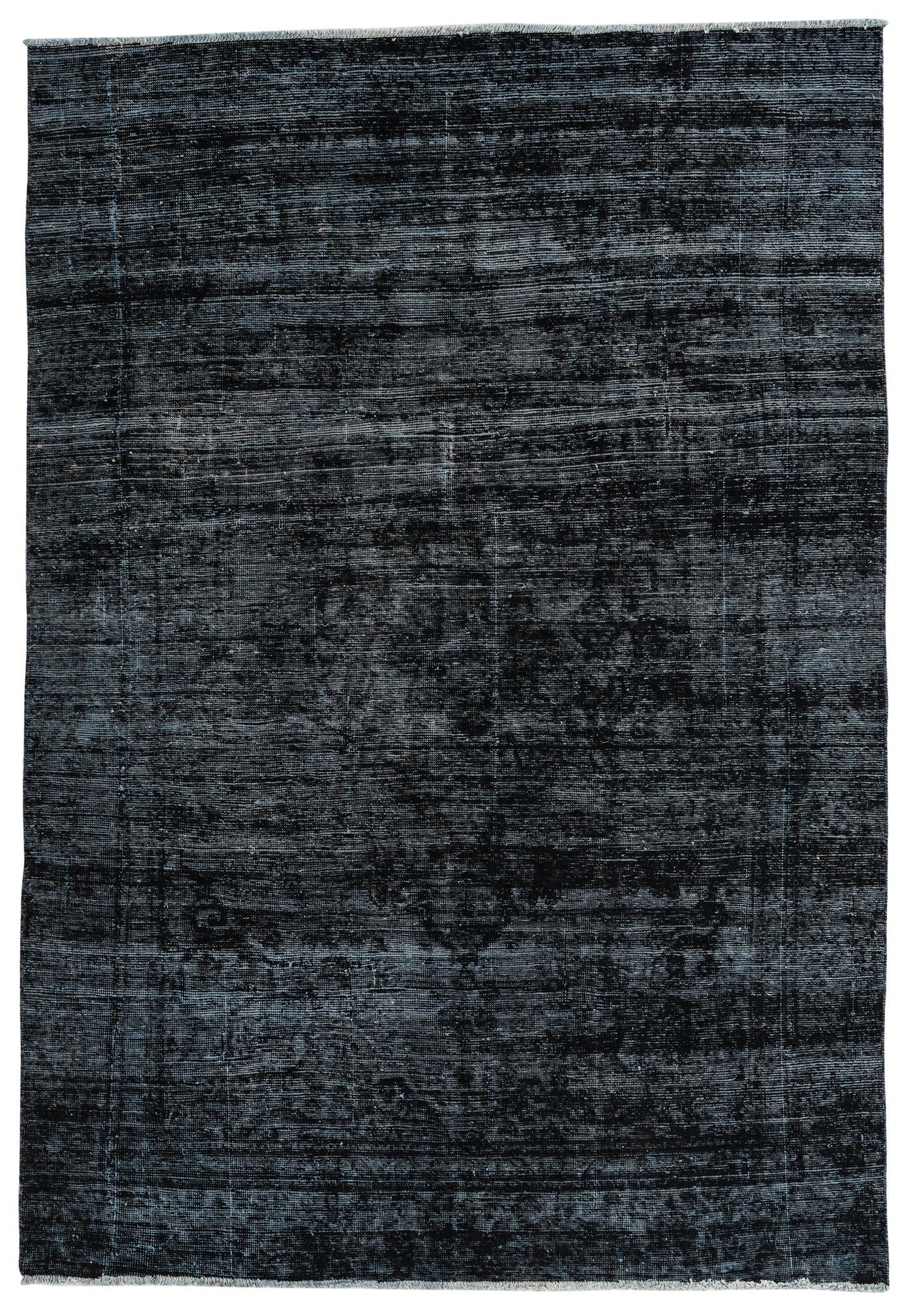 6' 3 x 9' Hand Knotted Ultra Vintage Persian Wool Rug