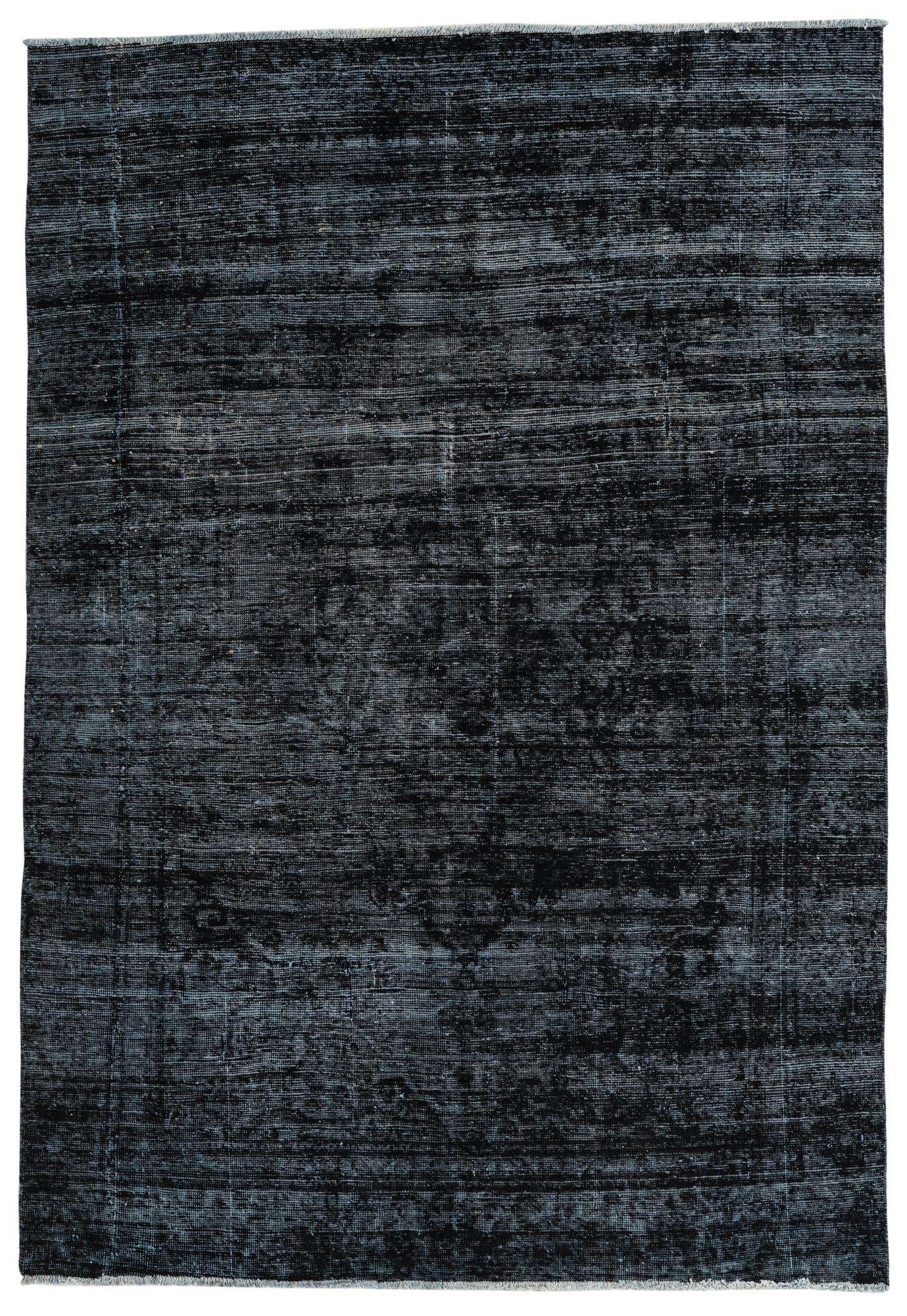 6' 3 x 9' Hand Knotted Ultra Vintage Persian Wool Rug