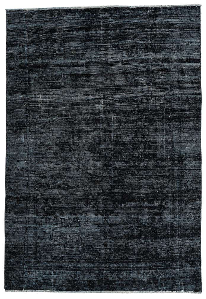 6' 3 x 9' Hand Knotted Ultra Vintage Persian Wool Rug