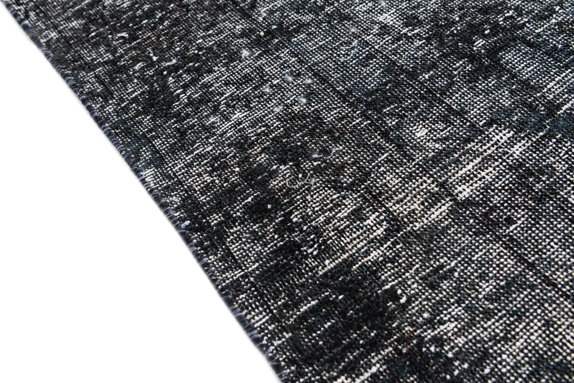 6' 1 x 9' 3 Hand Knotted Ultra Vintage Persian Wool Rug