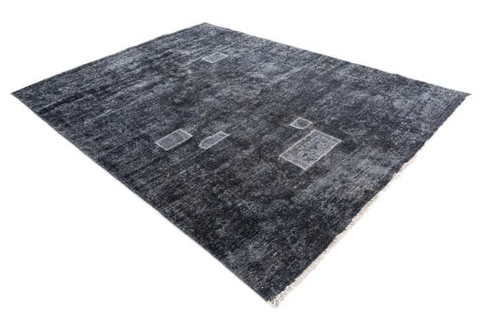 6' 5 x 8' 7 Hand Knotted Ultra Vintage Persian Wool Rug