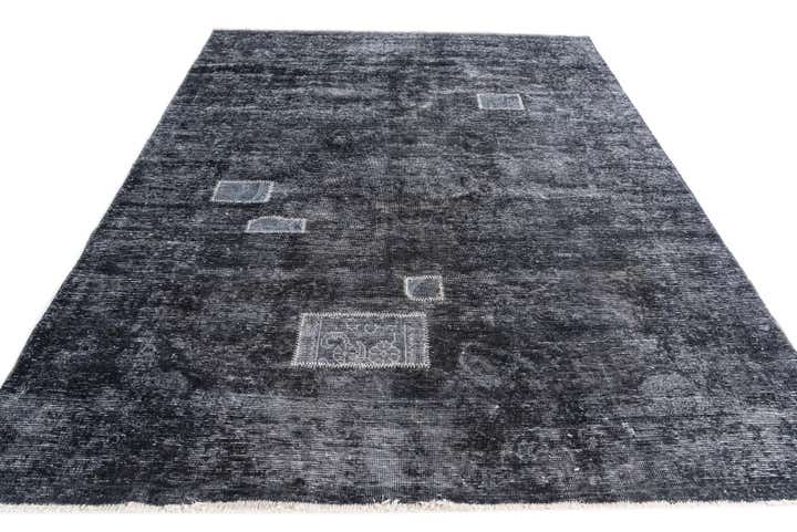 6' 5 x 8' 7 Hand Knotted Ultra Vintage Persian Wool Rug