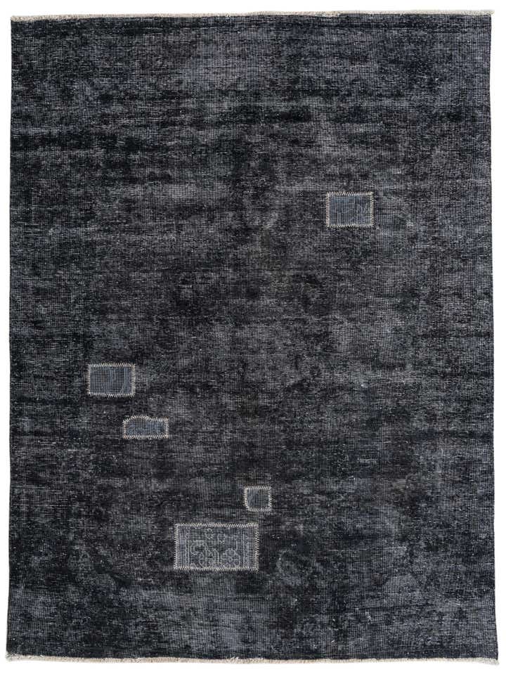 6' 5 x 8' 7 Hand Knotted Ultra Vintage Persian Wool Rug