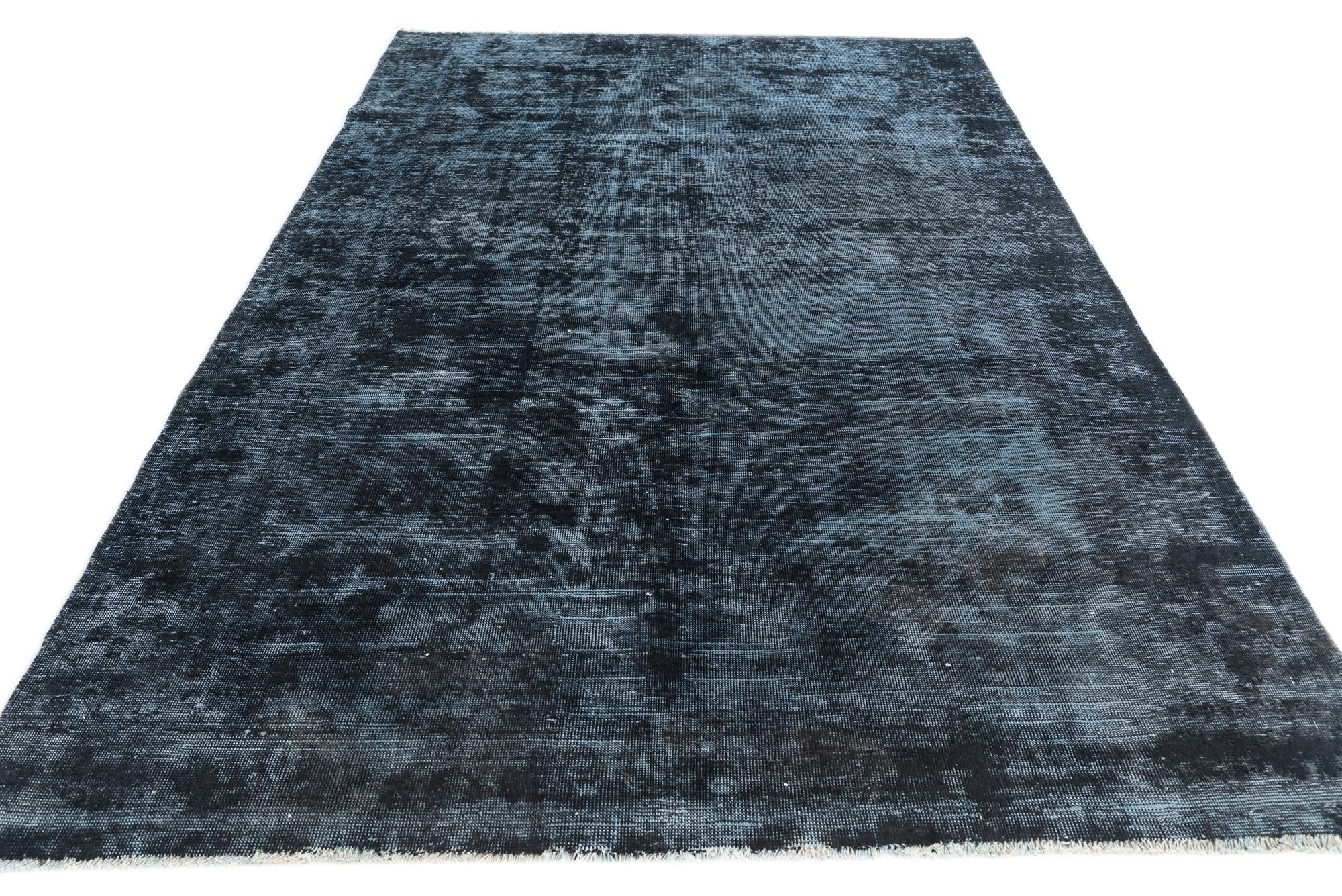 6' 2 x 9' 2 Hand Knotted Ultra Vintage Persian Wool Rug