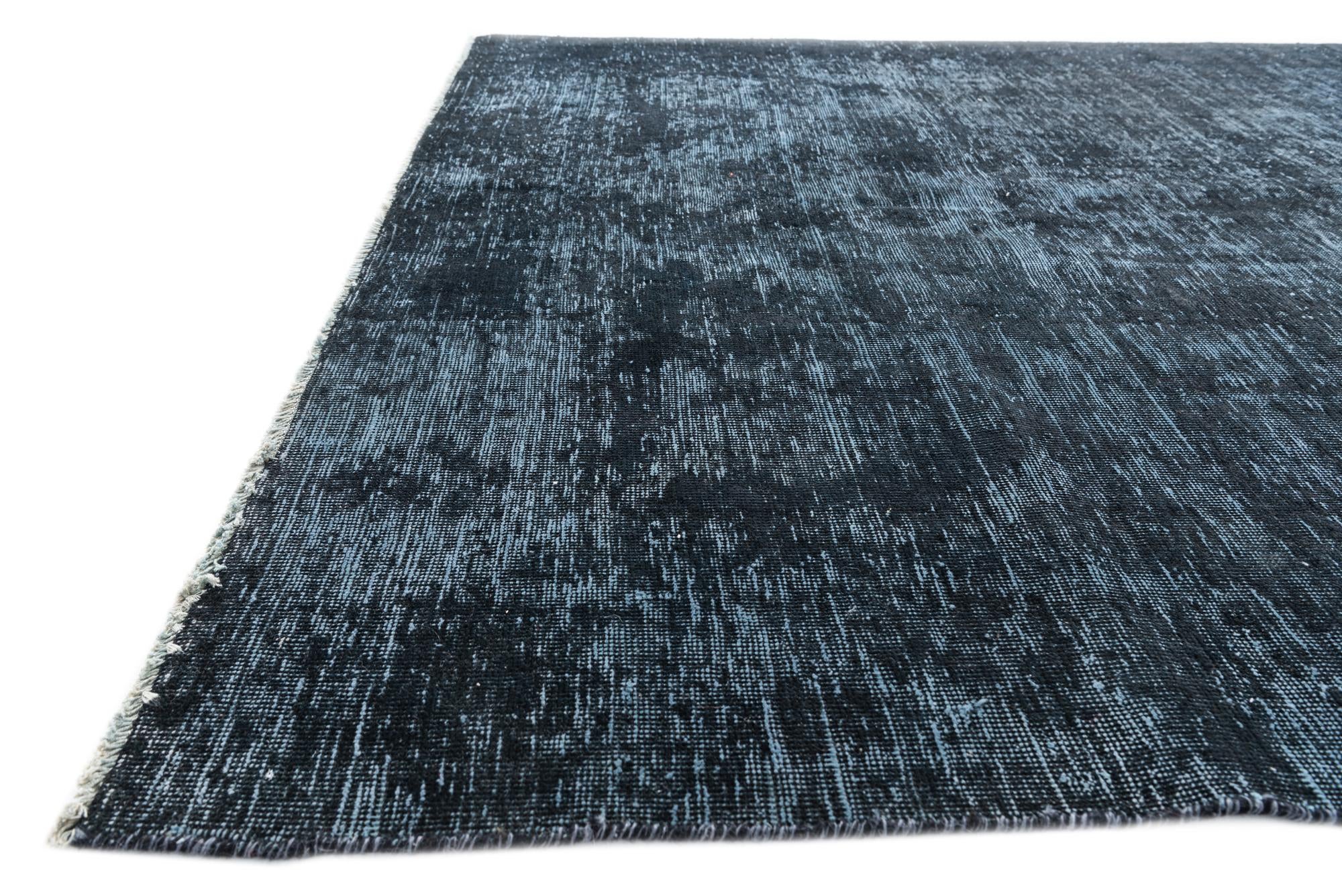 6' 2 x 9' 2 Hand Knotted Ultra Vintage Persian Wool Rug