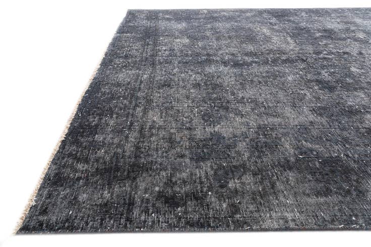 Detail image of 6' 2 x 9' 7 Hand Knotted Ultra Vintage Persian Wool Rug