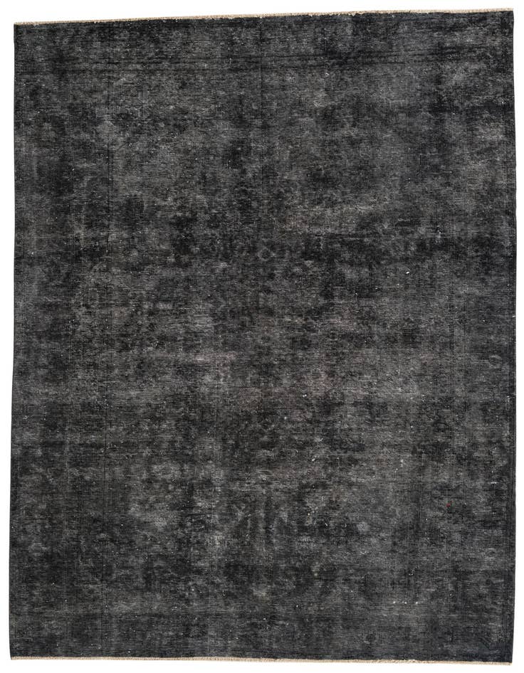 Detail image of 6' 2 x 9' 7 Hand Knotted Ultra Vintage Persian Wool Rug