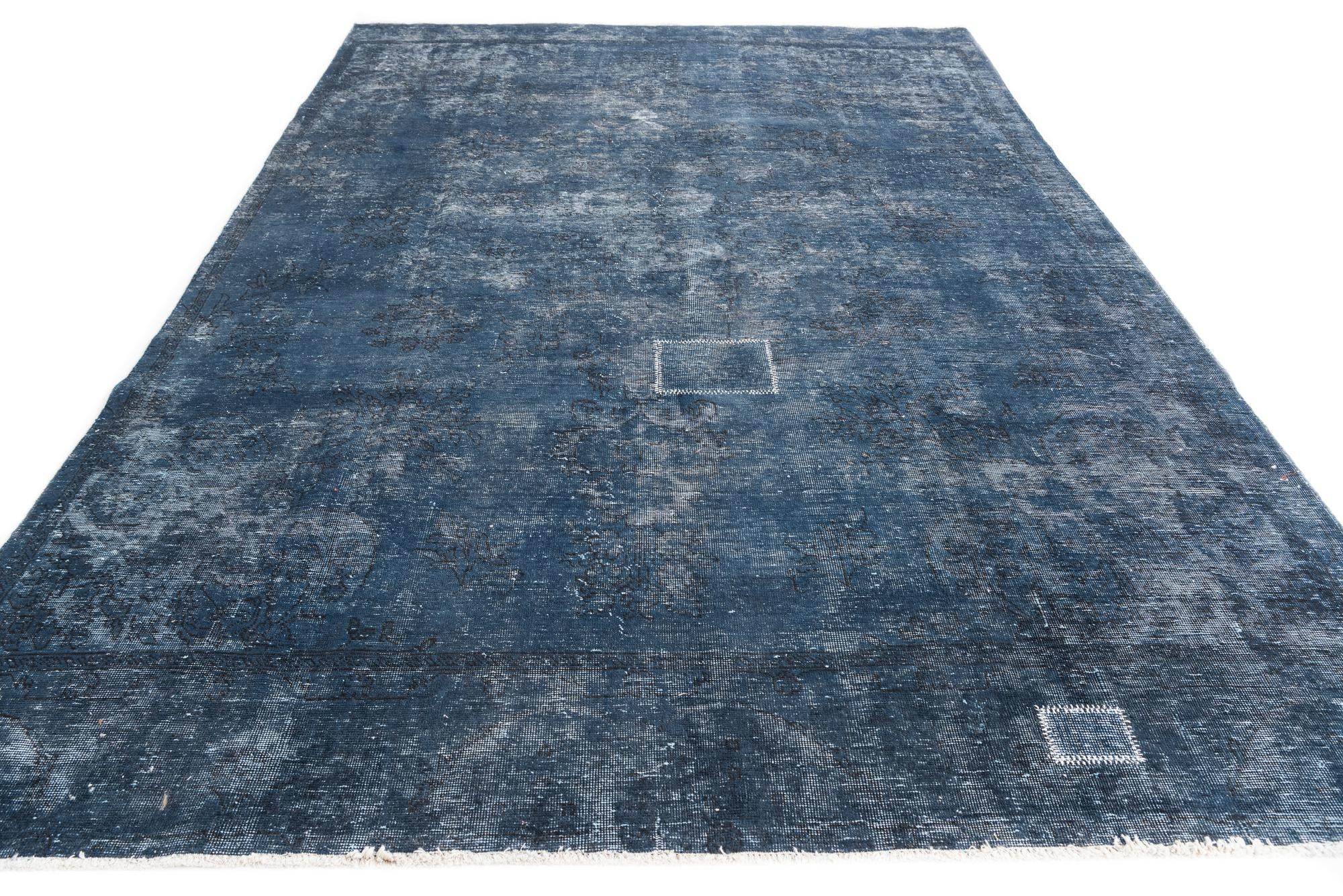 7' 7 x 11' 4 Hand Knotted Ultra Vintage Persian Wool Rug