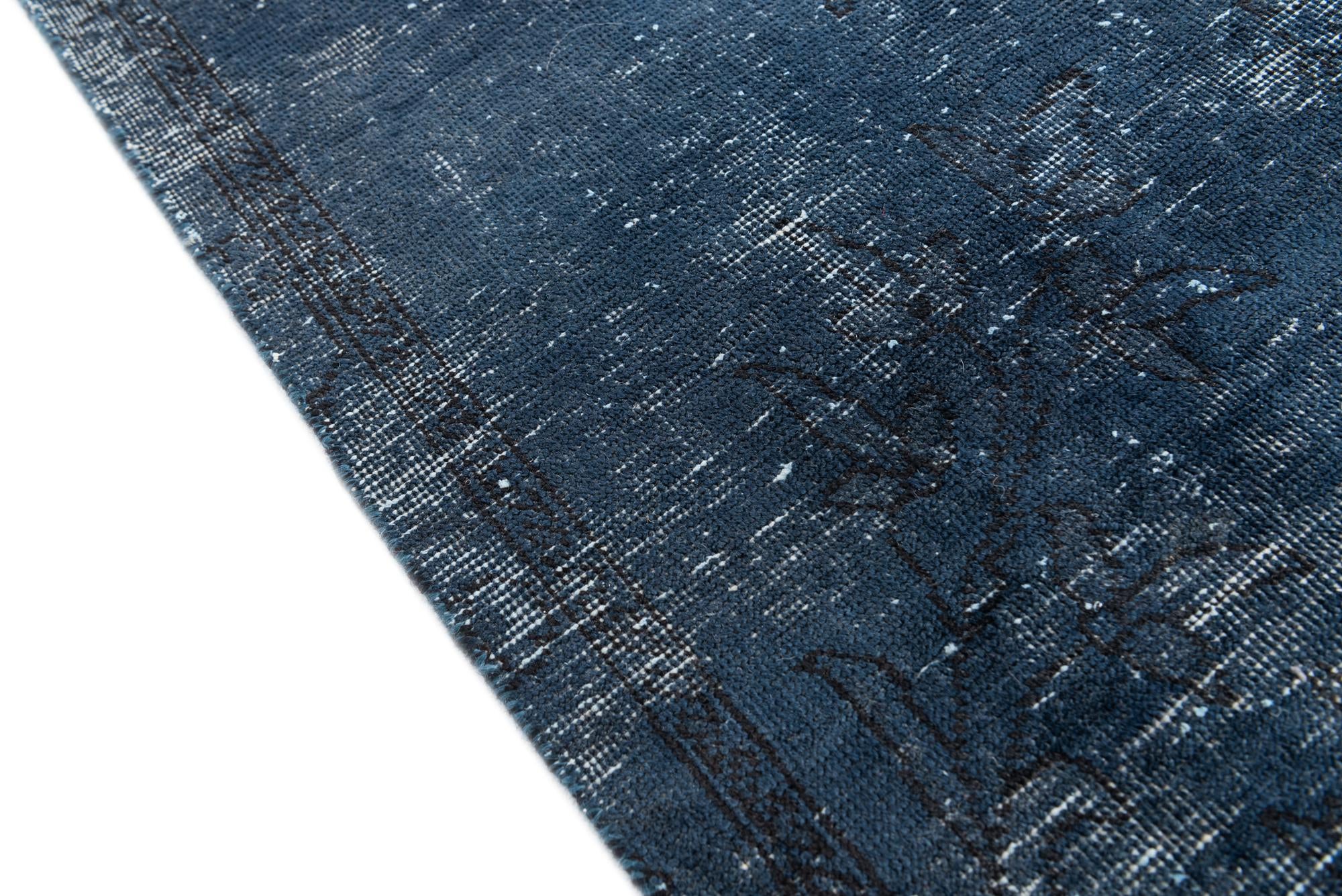 7' 7 x 11' 4 Hand Knotted Ultra Vintage Persian Wool Rug