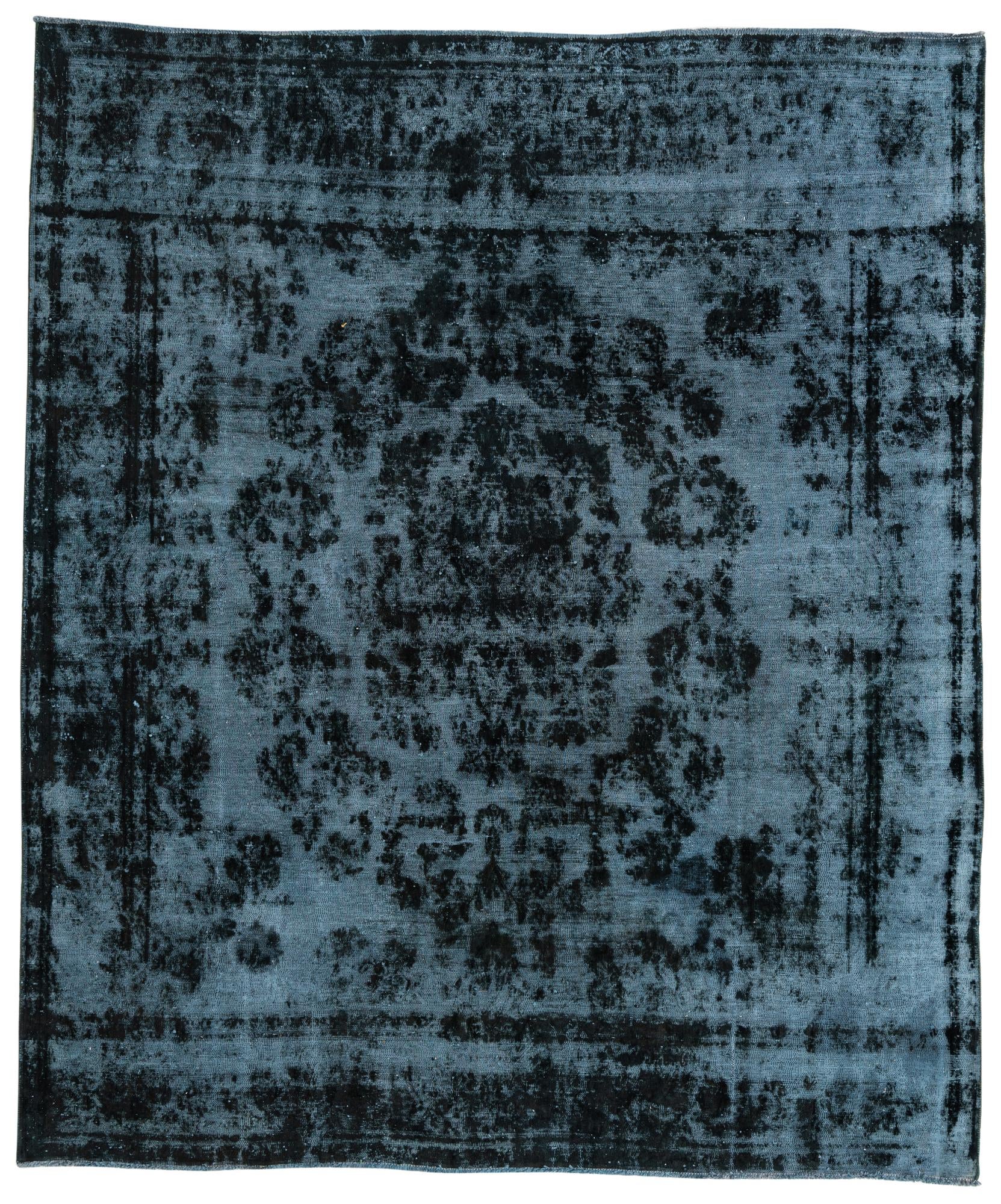 8' x 9' 6 Hand Knotted Ultra Vintage Persian Wool Rug