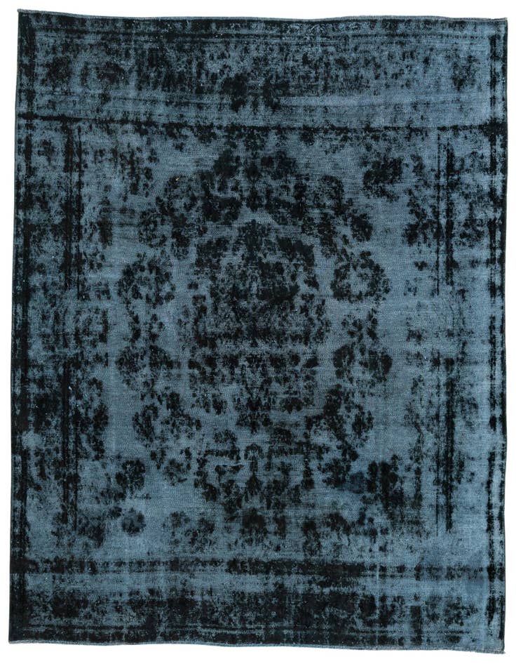 Detail image of 8' x 9' 6 Hand Knotted Ultra Vintage Persian Wool Rug