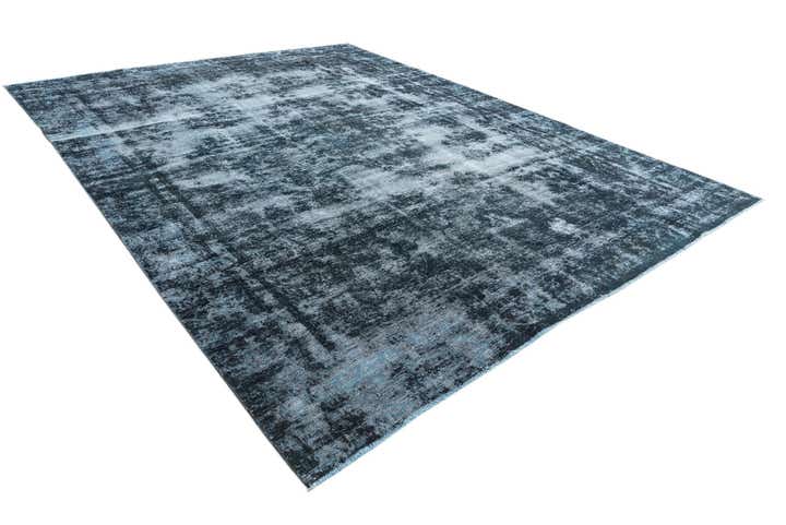 275cm x 365cm Noué main Ultra Vintage Tapis Persan Laine