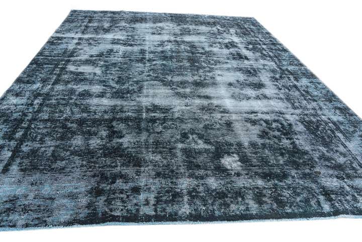 275cm x 365cm Noué main Ultra Vintage Tapis Persan Laine