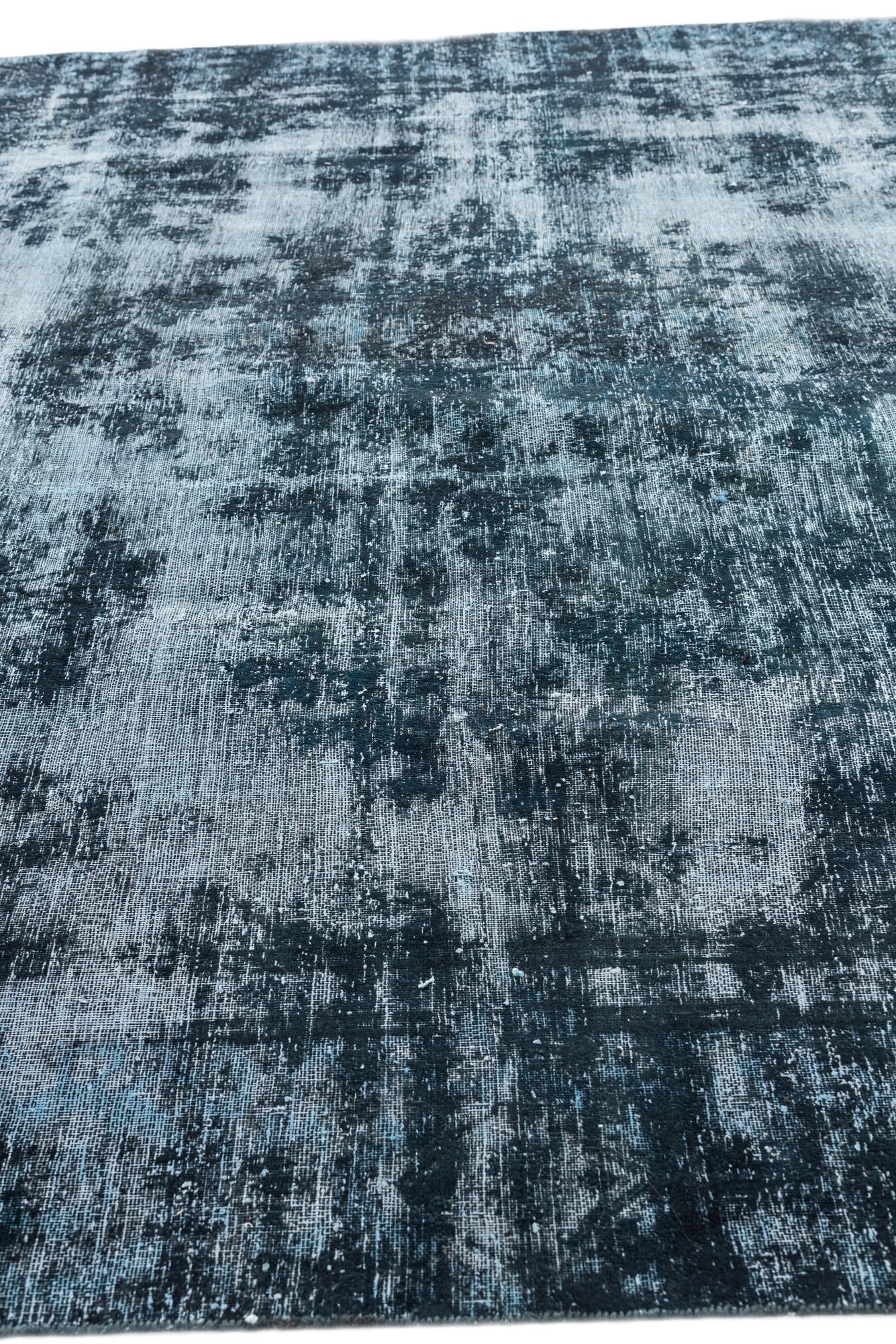 9' 1 x 12' Hand Knotted Ultra Vintage Persian Wool Rug