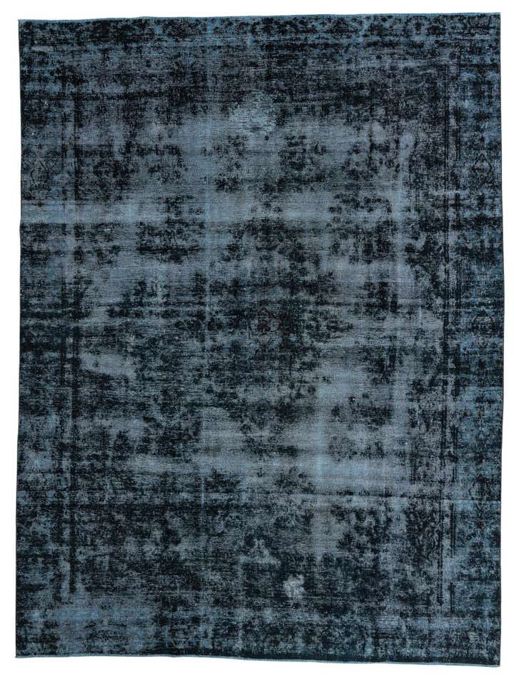 275cm x 365cm Noué main Ultra Vintage Tapis Persan Laine