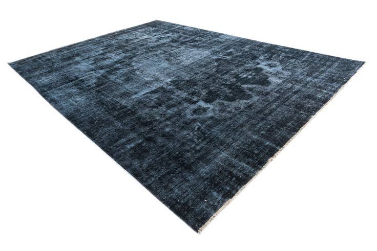 Detail image of 9' 4 x 12' 7 Hand Knotted Ultra Vintage Persian Wool Rug