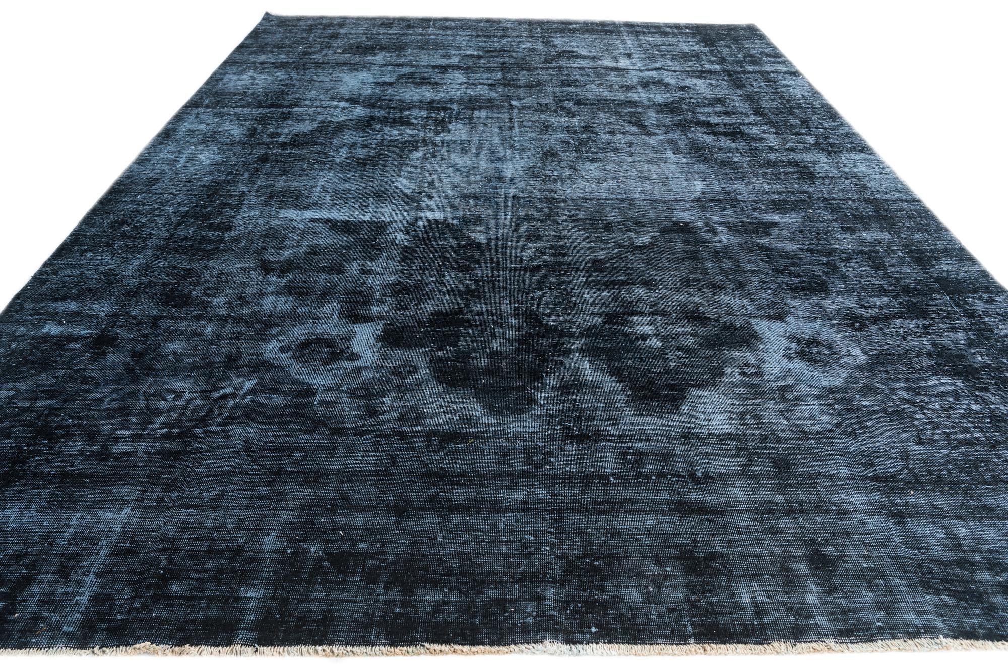 9' 4 x 12' 7 Hand Knotted Ultra Vintage Persian Wool Rug