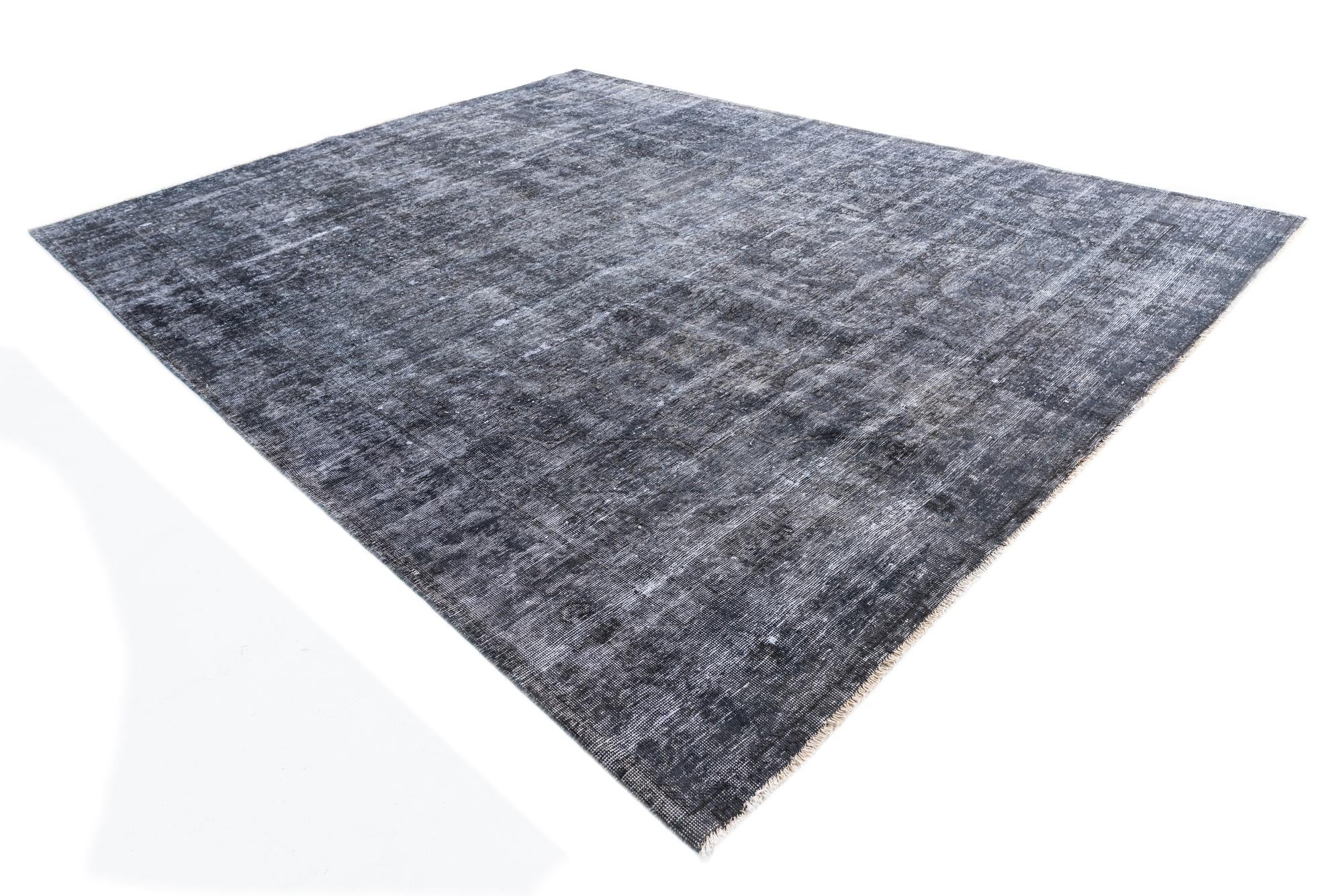 9' 5 x 12' 2 Hand Knotted Ultra Vintage Persian Wool Rug
