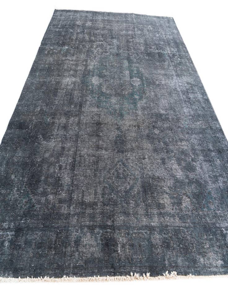 Detail image of 8' 8 x 11' 2  Hand Knotted Ultra Vintage Persian Wool Rug