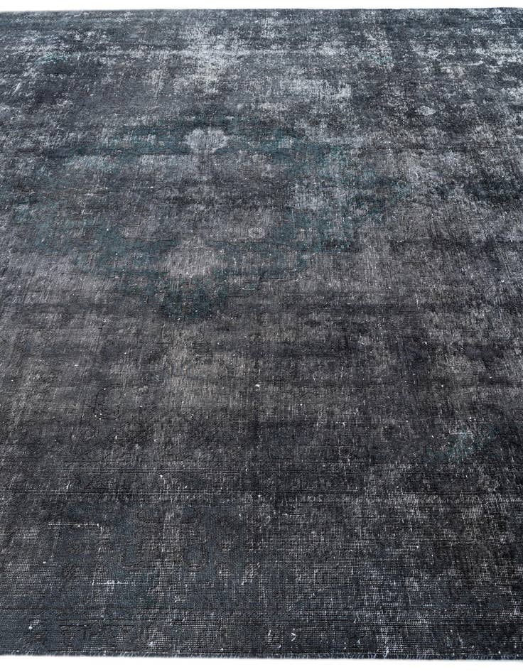 Detail image of 8' 8 x 11' 2  Hand Knotted Ultra Vintage Persian Wool Rug