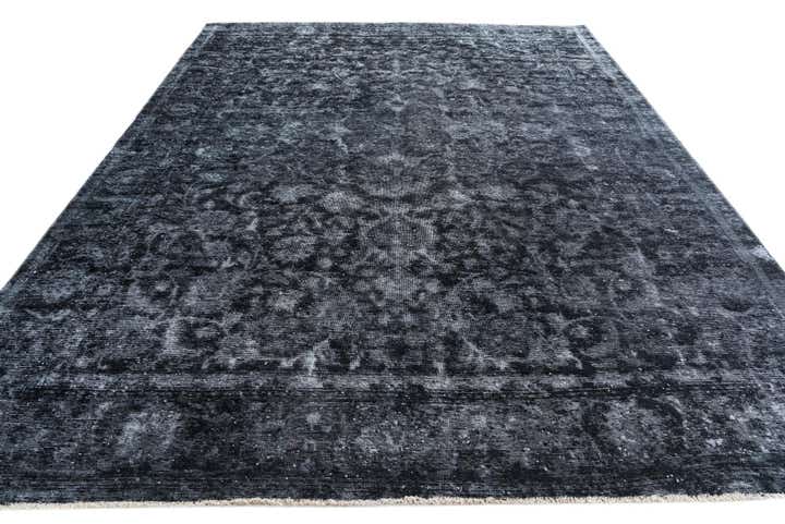 8' x 11' Hand Knotted Ultra Vintage Persian Wool Rug