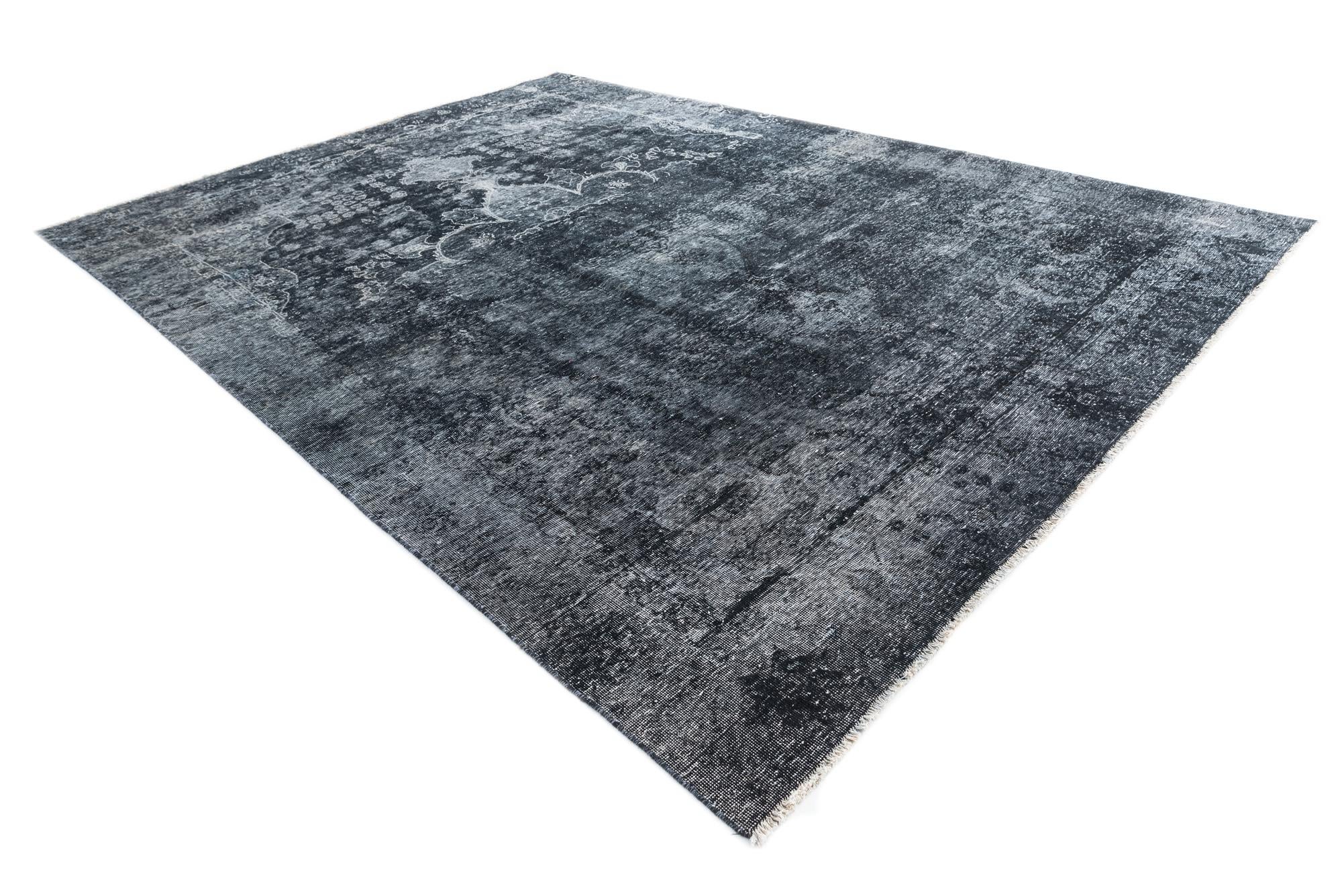 9' x 12' 1 Hand Knotted Ultra Vintage Persian Wool Rug