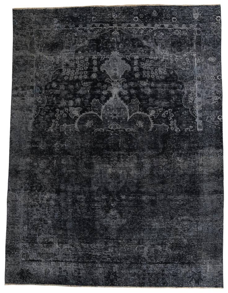 Detail image of 9' x 12' 1 Hand Knotted Ultra Vintage Persian Wool Rug
